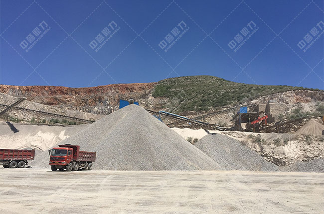 ʯ�����a(ch��n)��ɰʯ���϶Ѵ�